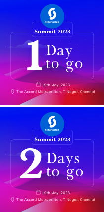 Symphonia Summit 2023 Nashik countdown post